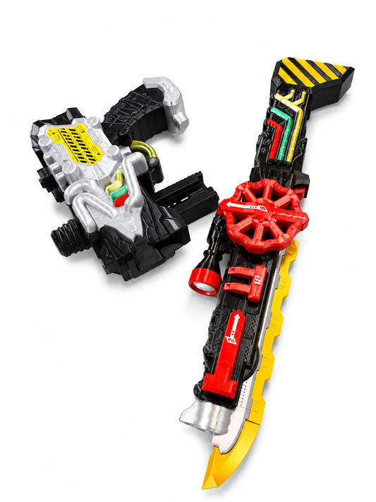 Kamen Rider Build Blood Stalk Steam Blade Smoke Gun Large-Scale Weapon Prop