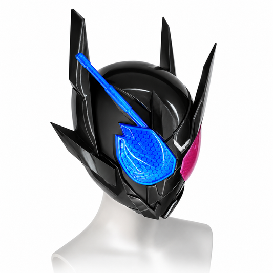 Custom Kamen Rider Build Hazard Rabbit Tank Helmet