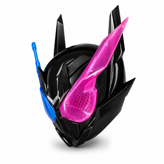 Custom Kamen Rider Build Hazard Rabbit Tank Helmet