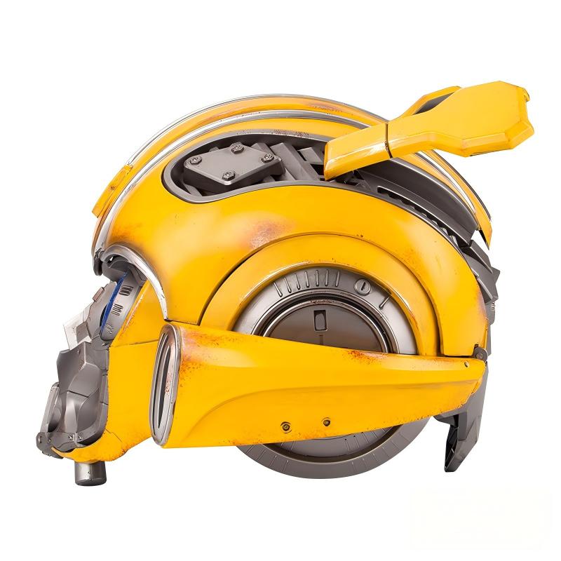 1:1 Wearable Bumblebee Helmet With Motorized Face English Voice Control